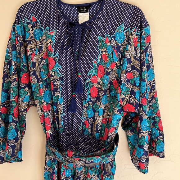 Vintage Diane Freis Maxi Dress - Picture 5 of 13